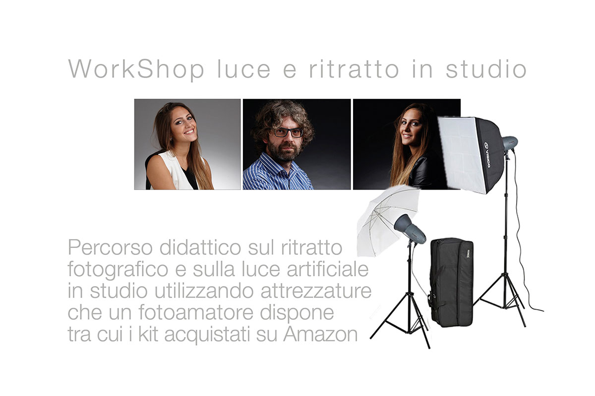 WorkShop Luce e Ritratto in studio